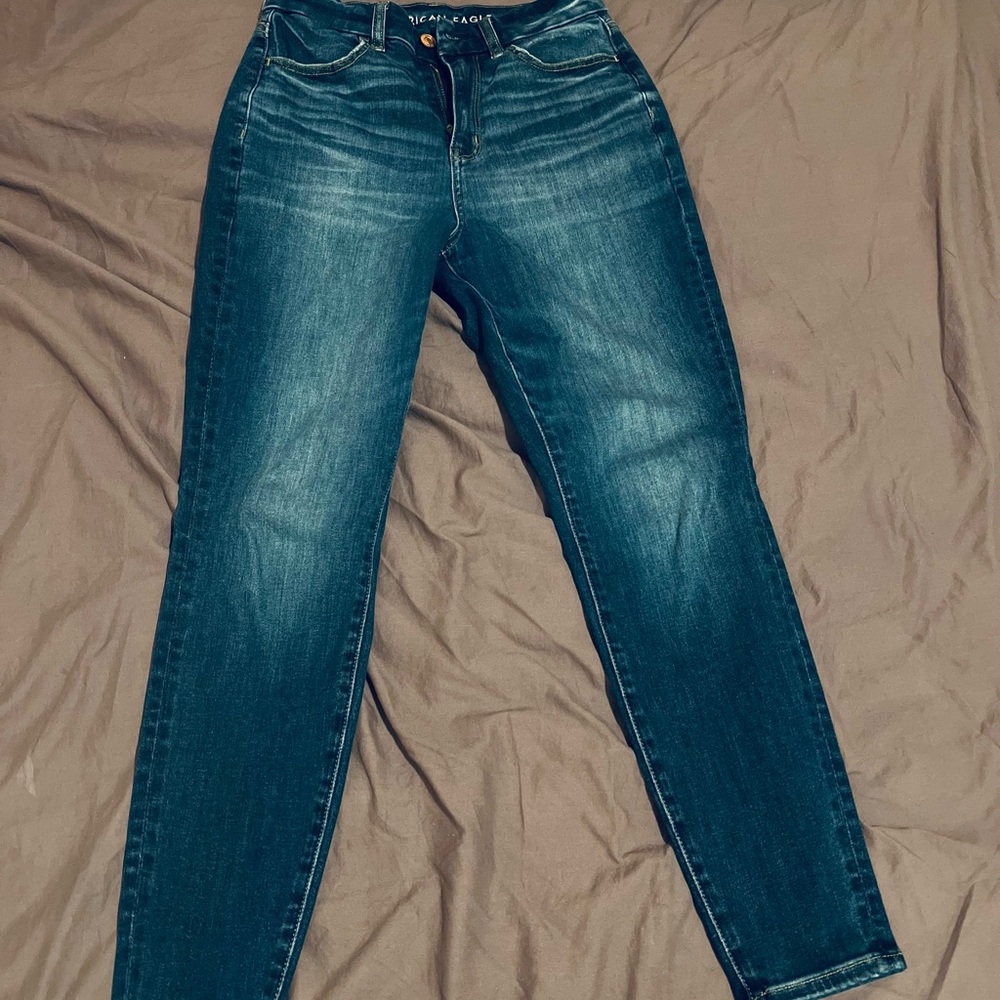 American Eagle Outfitters curvy high waist jeans